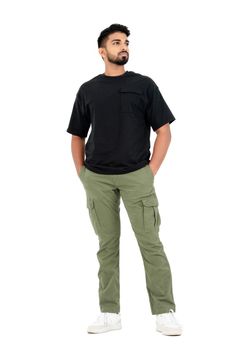 Men's Cargo Pant  - Hunter Green - Image 4