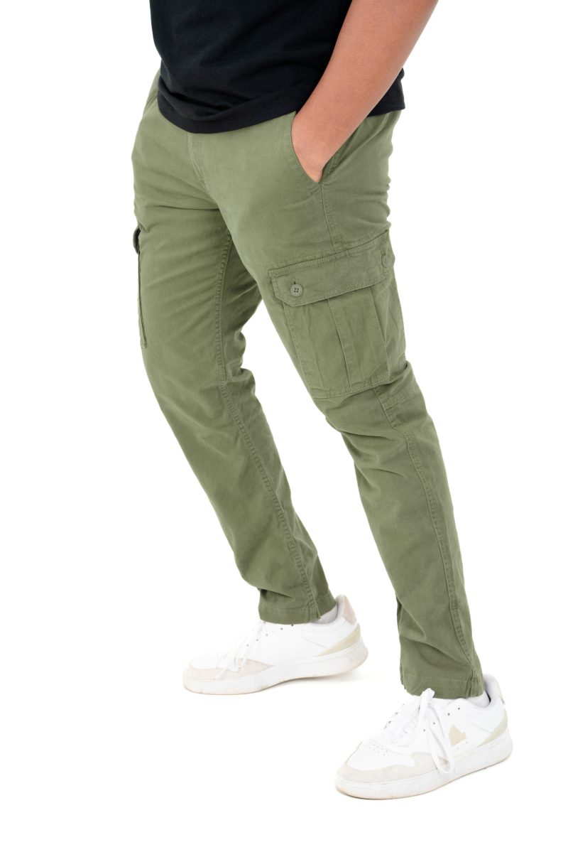 Men's Cargo Pant  - Hunter Green - Image 3