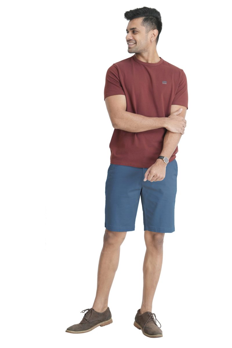 Men's Premium Chino Short - Coal Blue