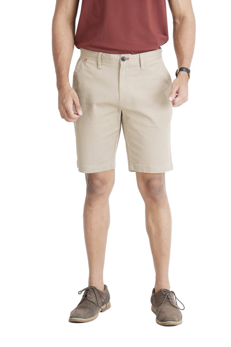 Men's Premium Chino Short - Beige 2 - Image 2
