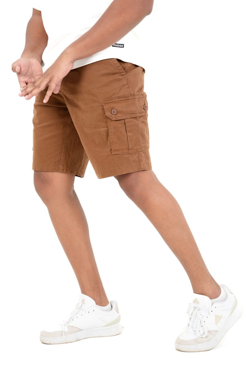 Men's Cargo Short  - Dark Brown