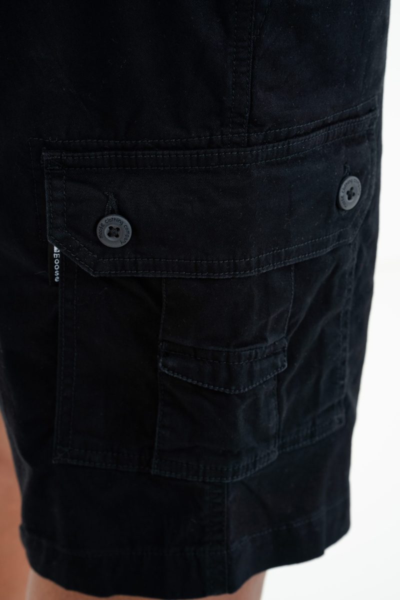 Men's Cargo Short  - Black - Image 2
