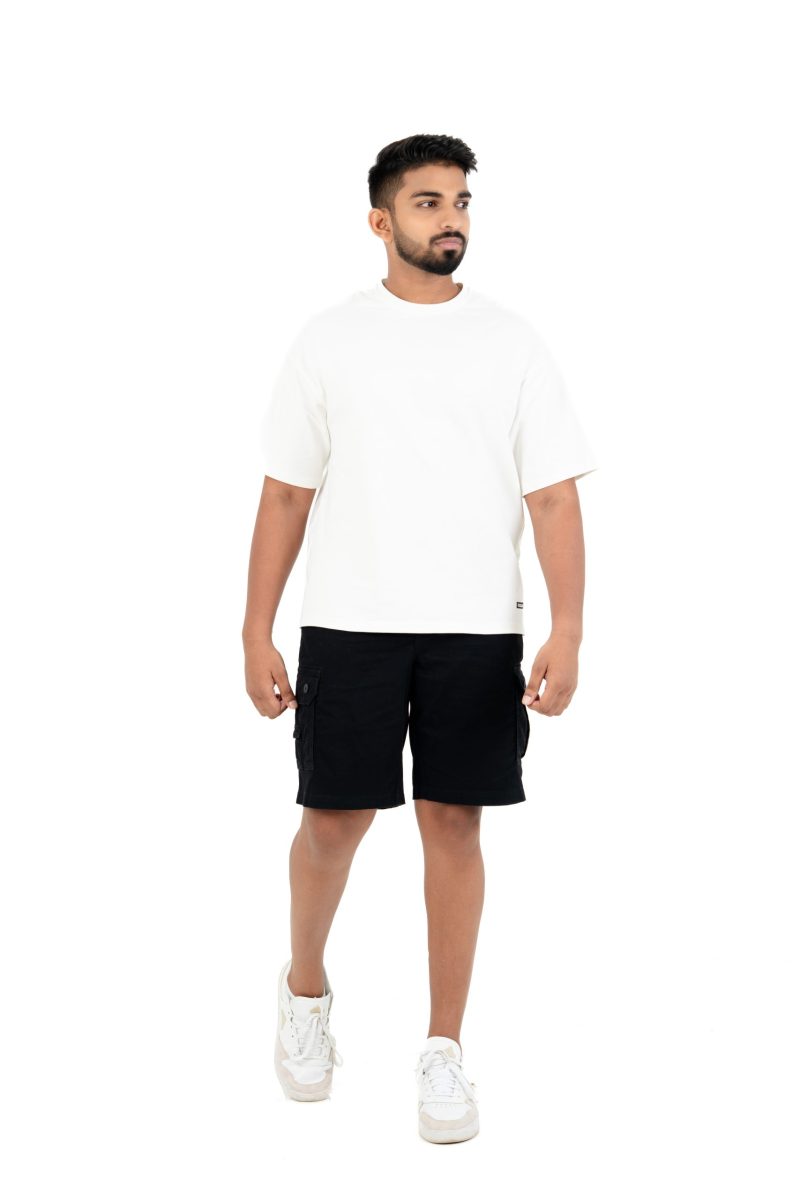 Men's Cargo Short  - Black - Image 4