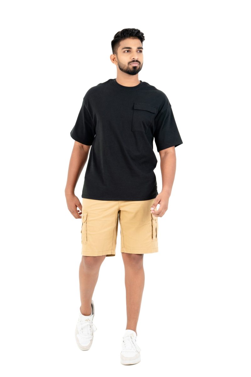 Men's Cargo Short  - Cream Caramel - Image 2