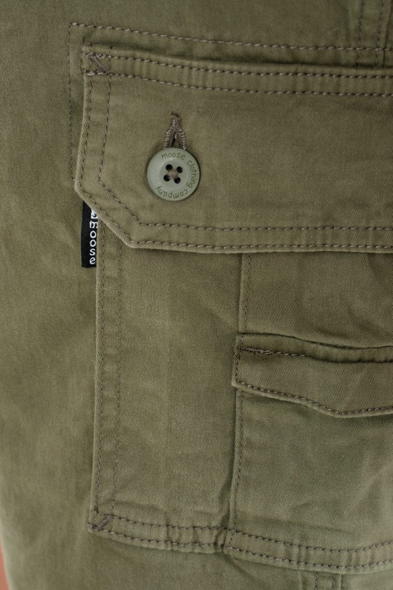 Men's Cargo Short  - Hunter Green - Image 2