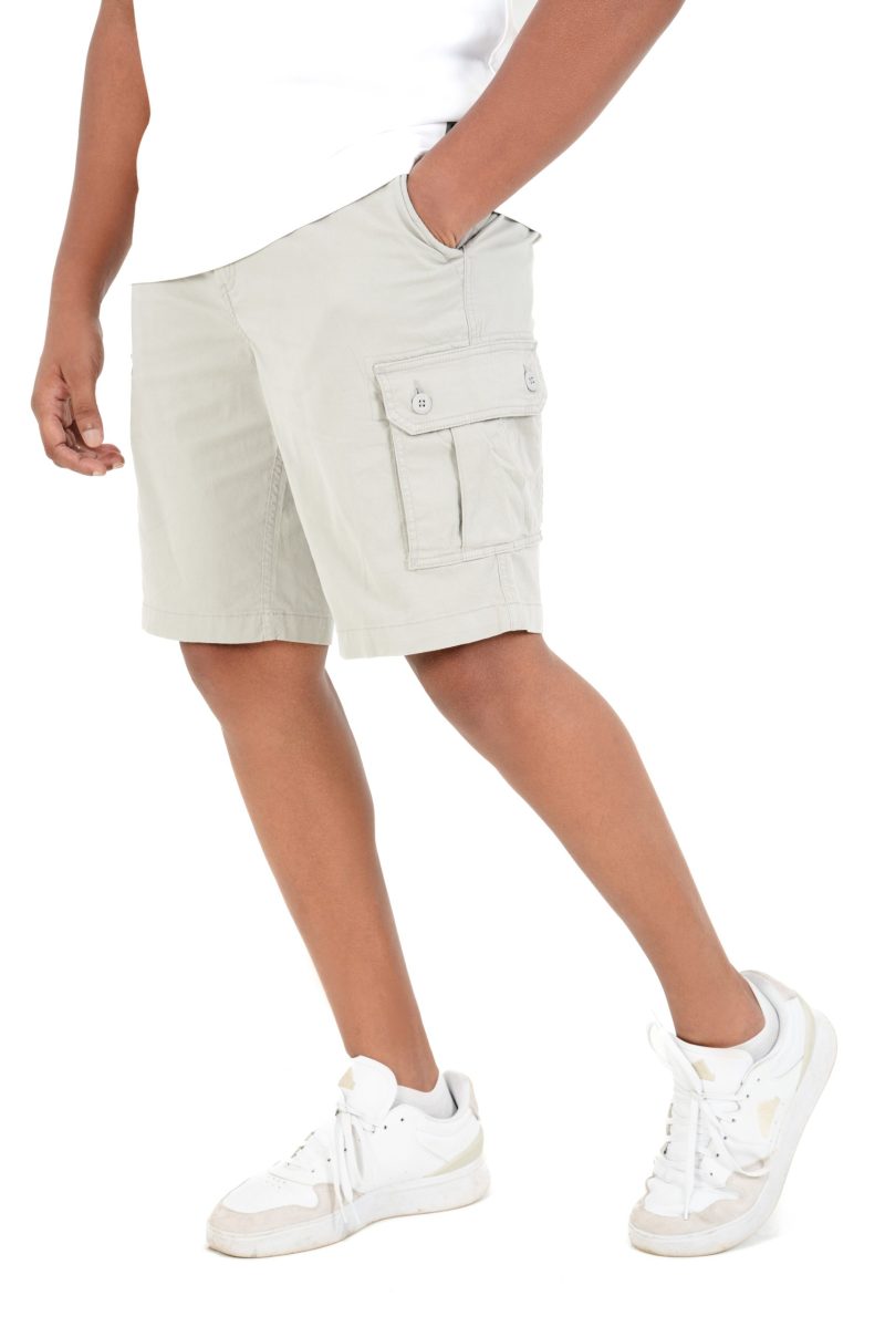 Men's Cargo Short  - Light Grey