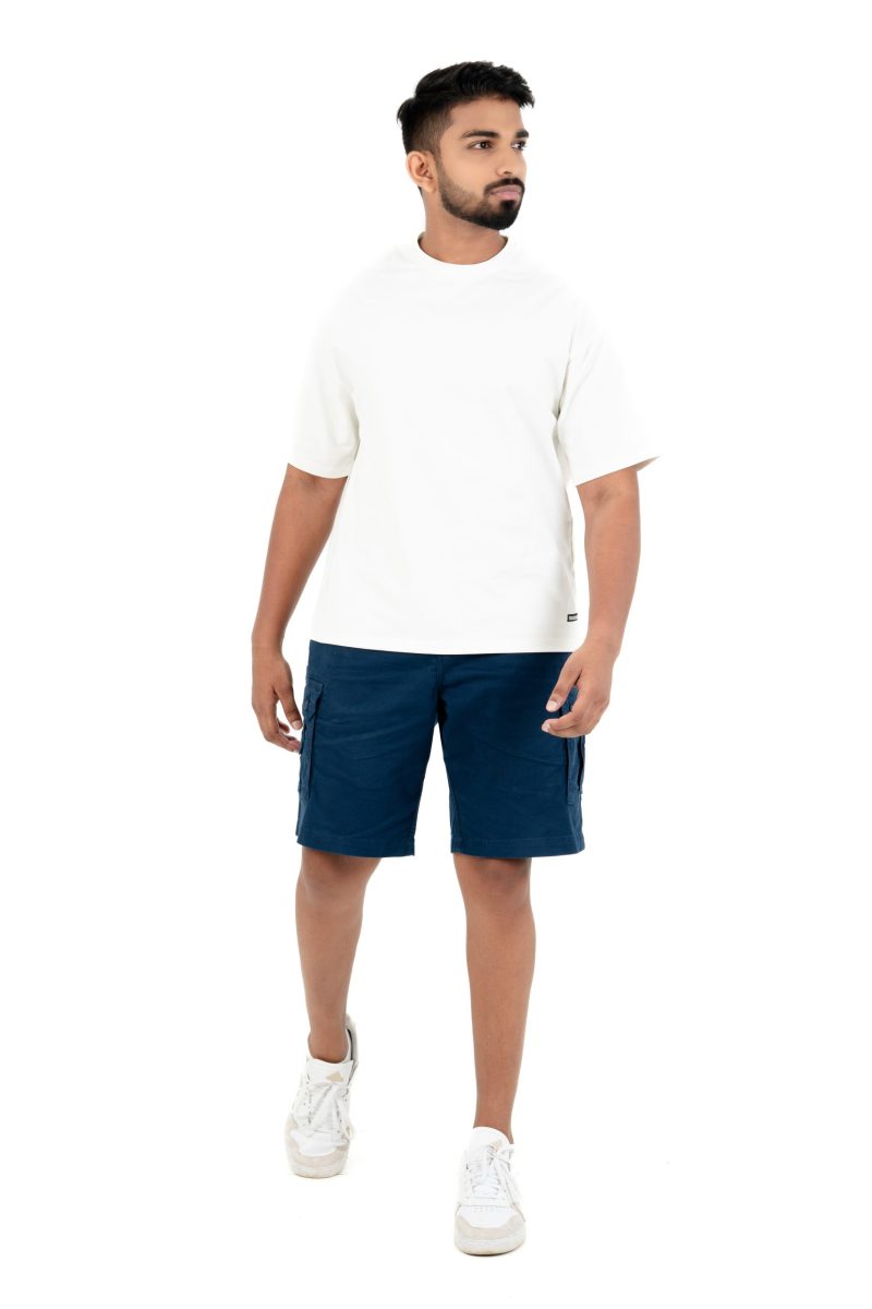 Men's Cargo Short  - Navy Blue - Image 2
