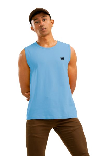 Men's Everyday Essential Tank Top - Sky Blue