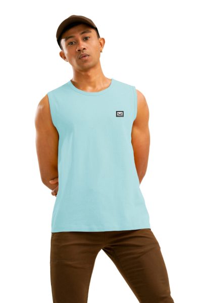 Men's Everyday Essential Tank Top - Baby Blue