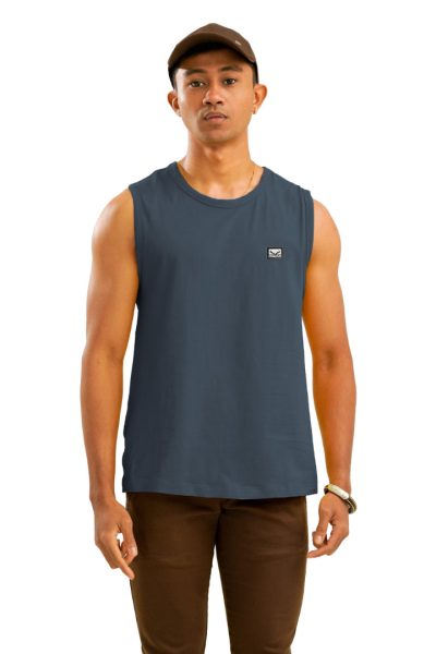Men's Everyday Essential Tank Top - Dark Sapphire
