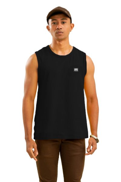 Men's Everyday Essential Tank Top - Jet Black