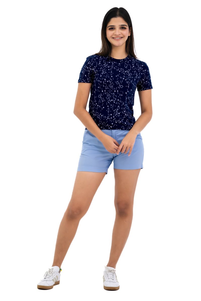 Women's Slim Fit T-Shirt - Star Night - Image 2