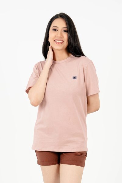 Everyday Essential Tee - Coral Pink