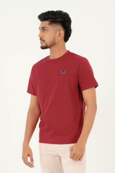 Everyday Essential Tee - Maroon
